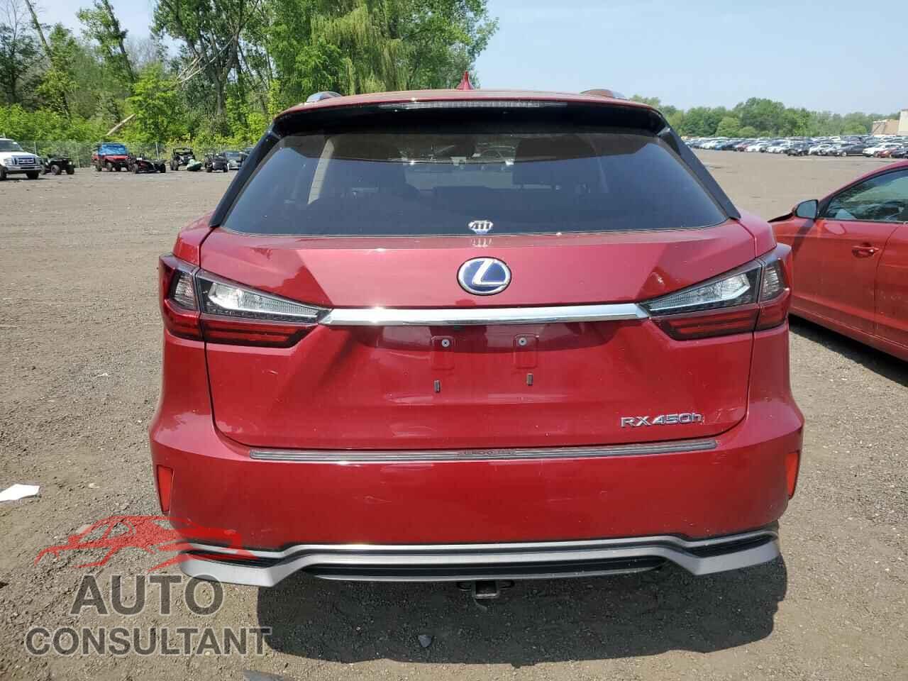 LEXUS RX450 2017 - 2T2BGMCA2HC018013
