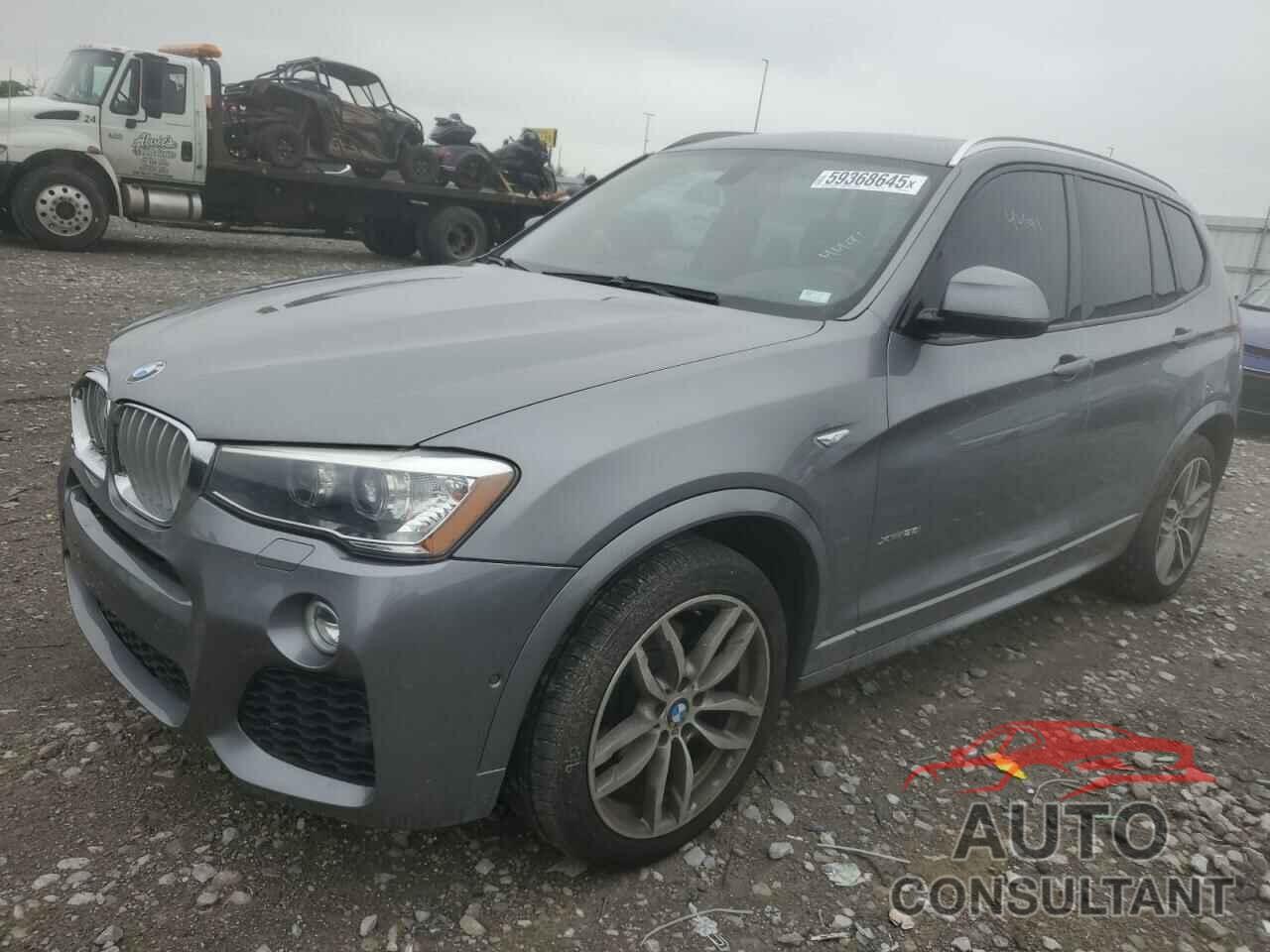 BMW X3 2016 - 5UXWX9C58G0D78435