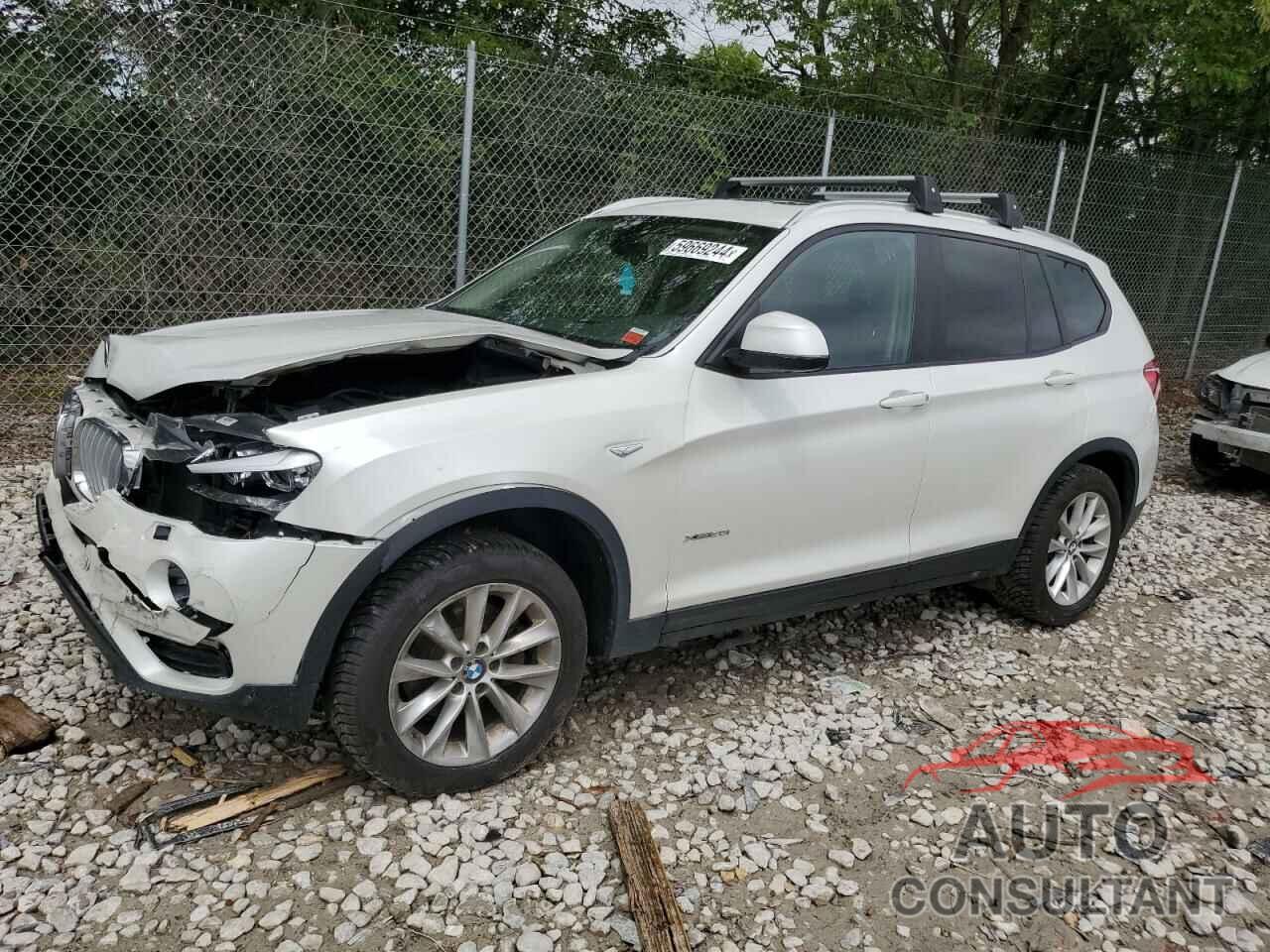 BMW X3 2017 - 5UXWX9C38H0T19415