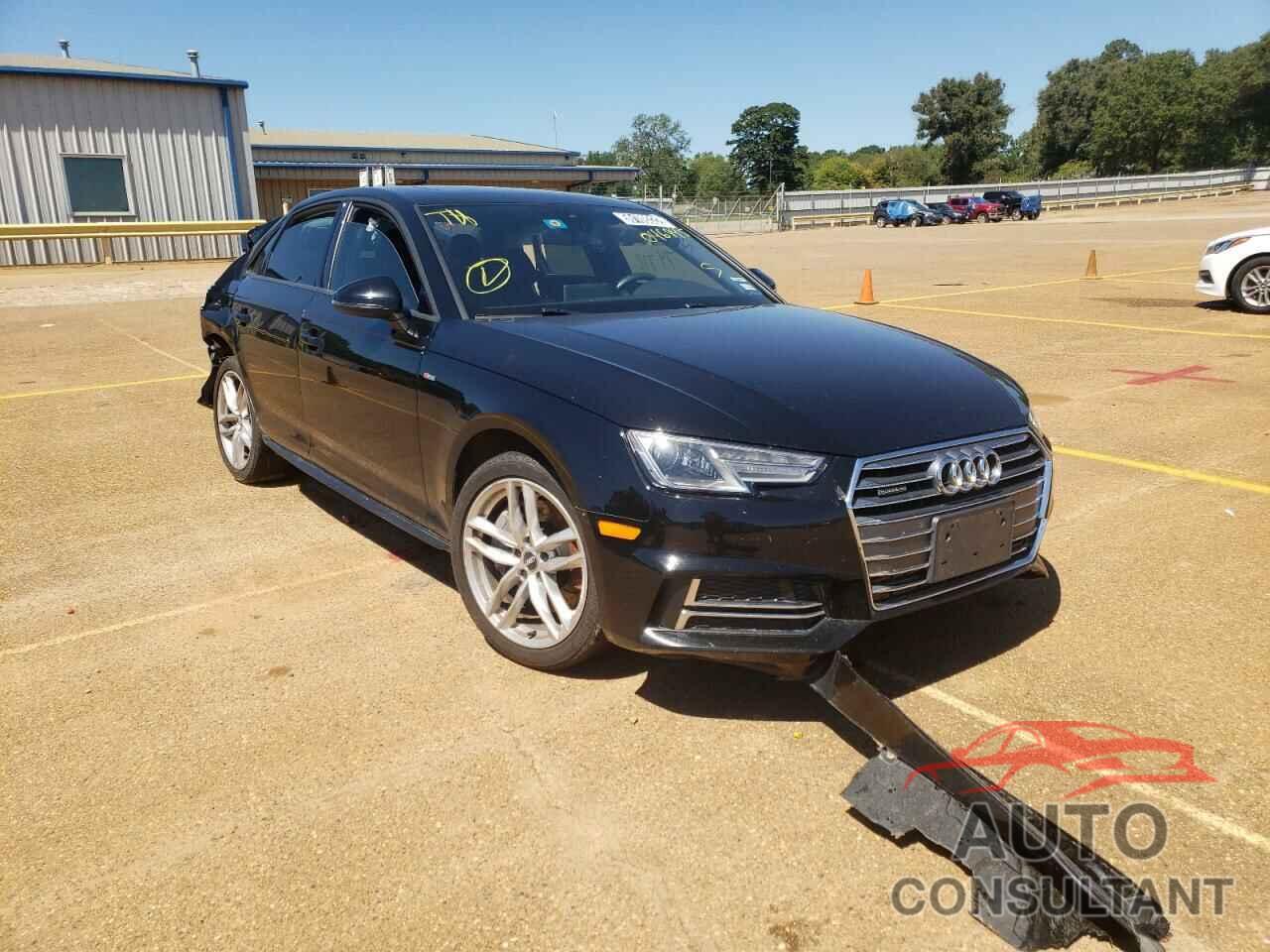 AUDI A4 2017 - WAUDNAF42HN046945