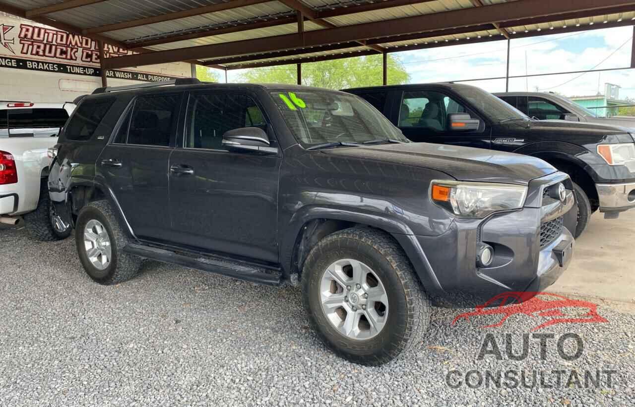 TOYOTA 4RUNNER 2016 - JTEZU5JR4G5126456