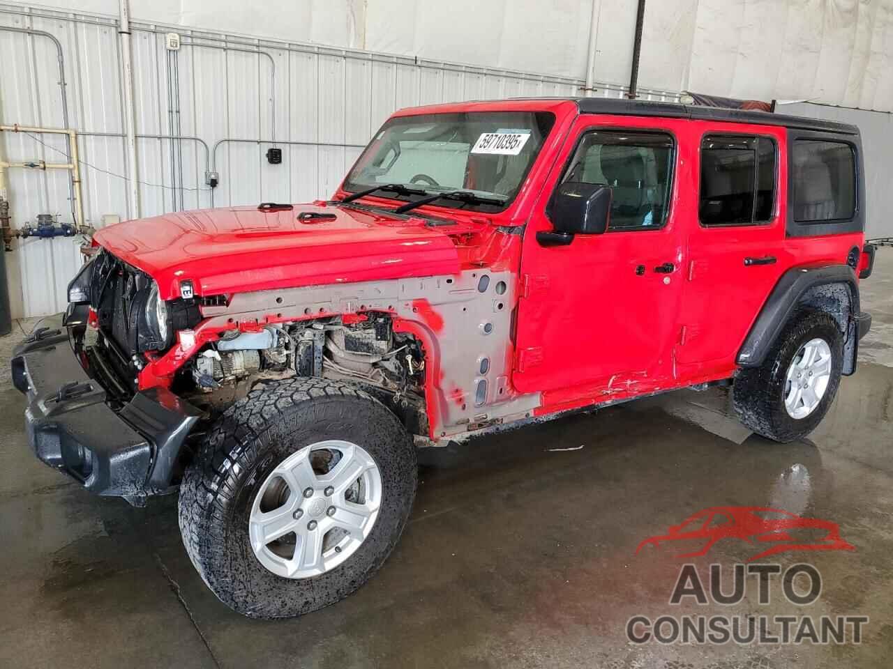 JEEP WRANGLER 2021 - 1C4HJXKN5MW780453
