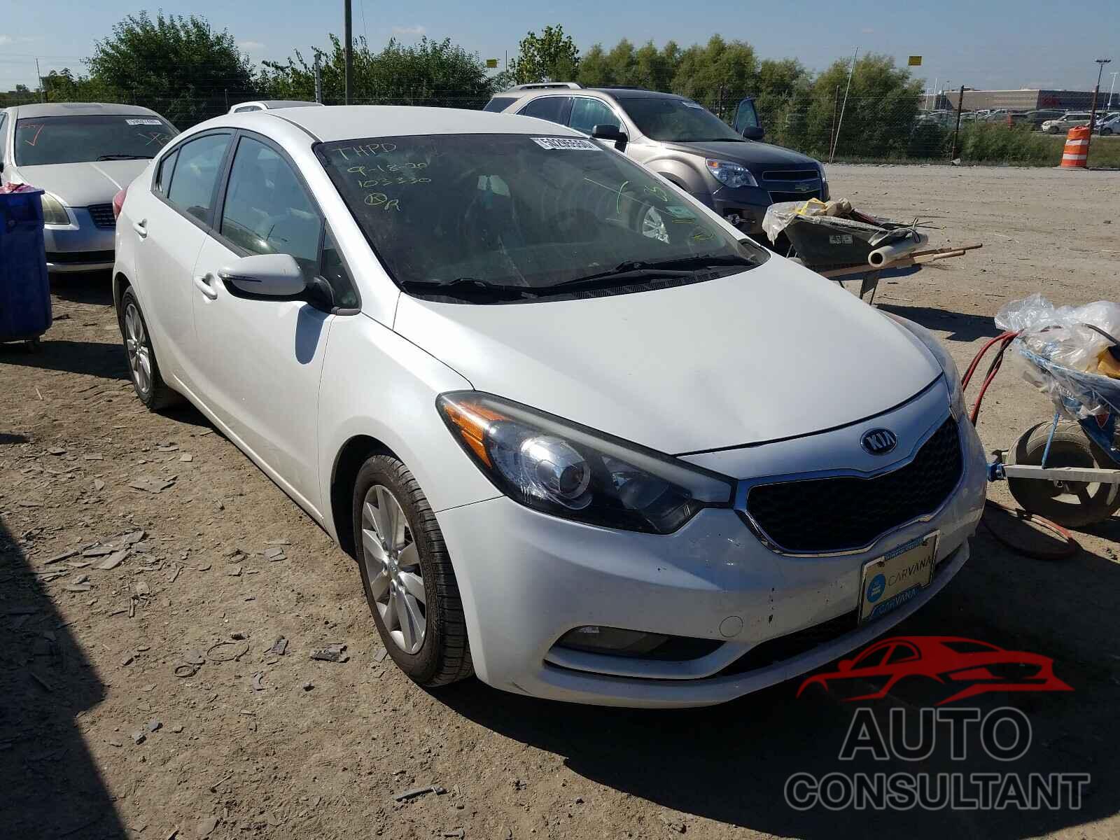 KIA FORTE 2016 - KNAFX4A64G5449403