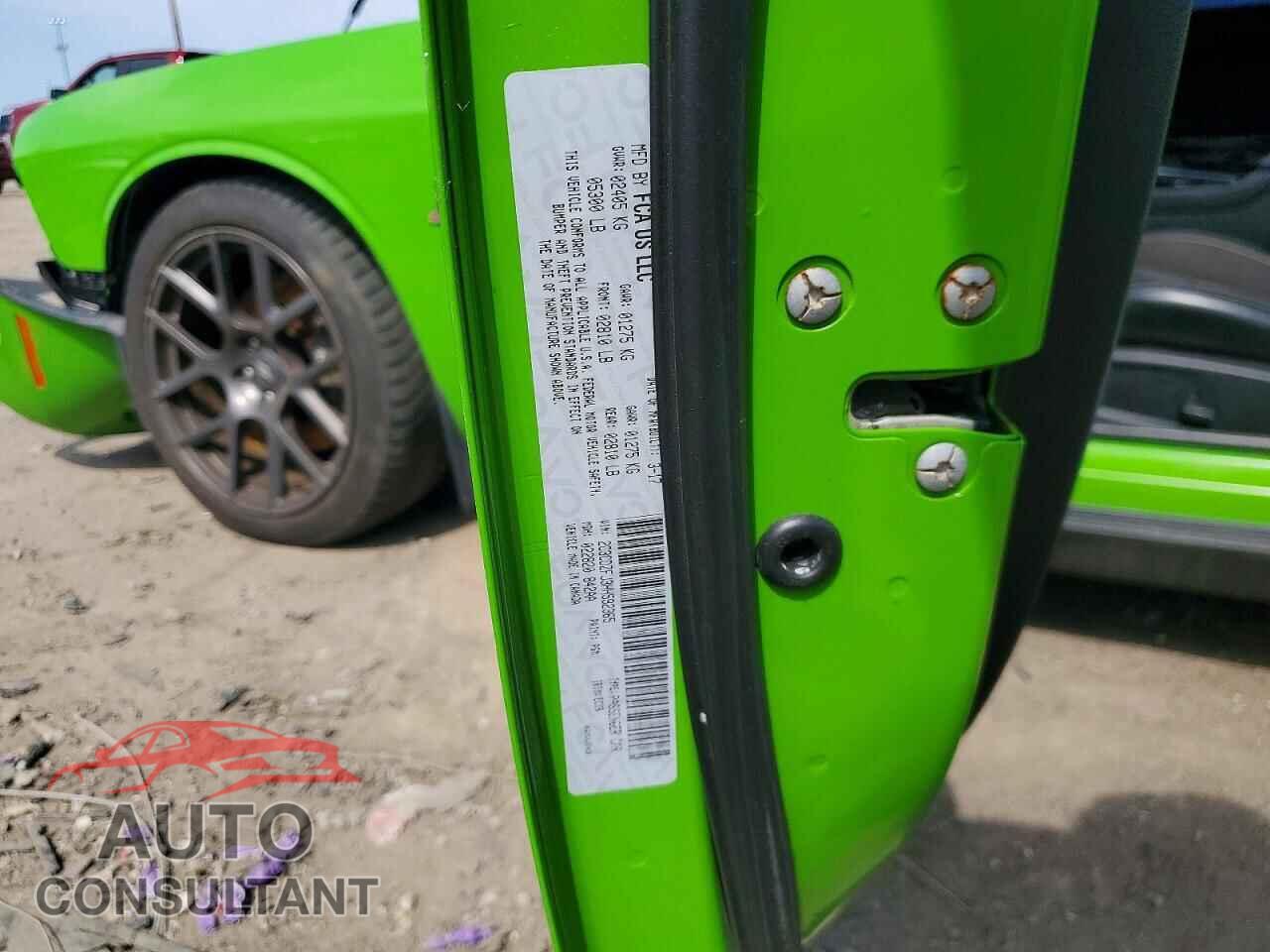 DODGE CHALLENGER 2017 - 2C3CDZFJ3HH592365