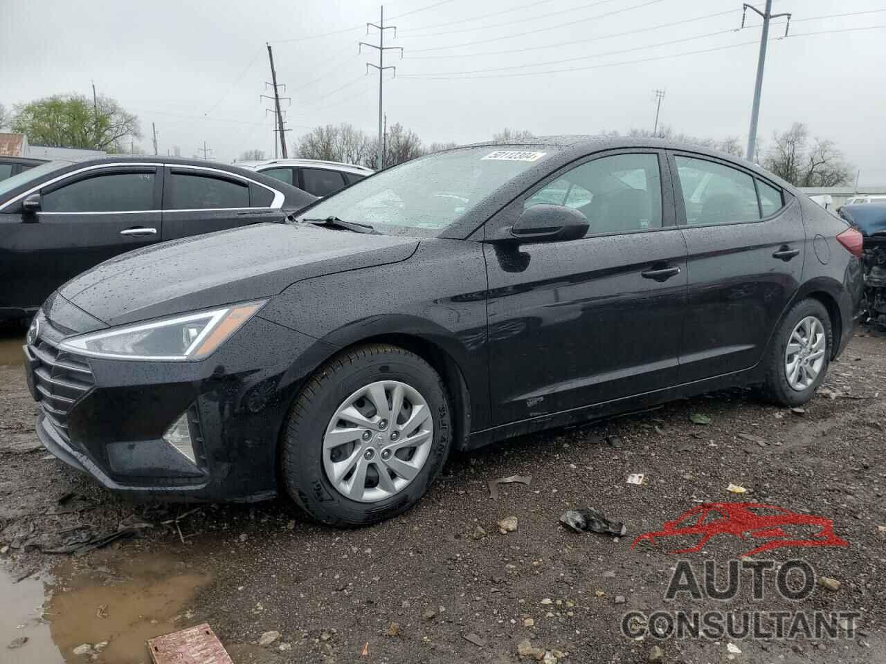 HYUNDAI ELANTRA 2019 - KMHD74LF3KU769684