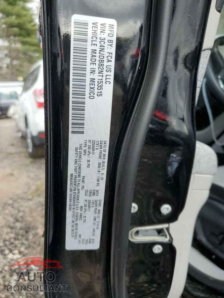 JEEP COMPASS 2022 - 3C4NJDBB2NT153515