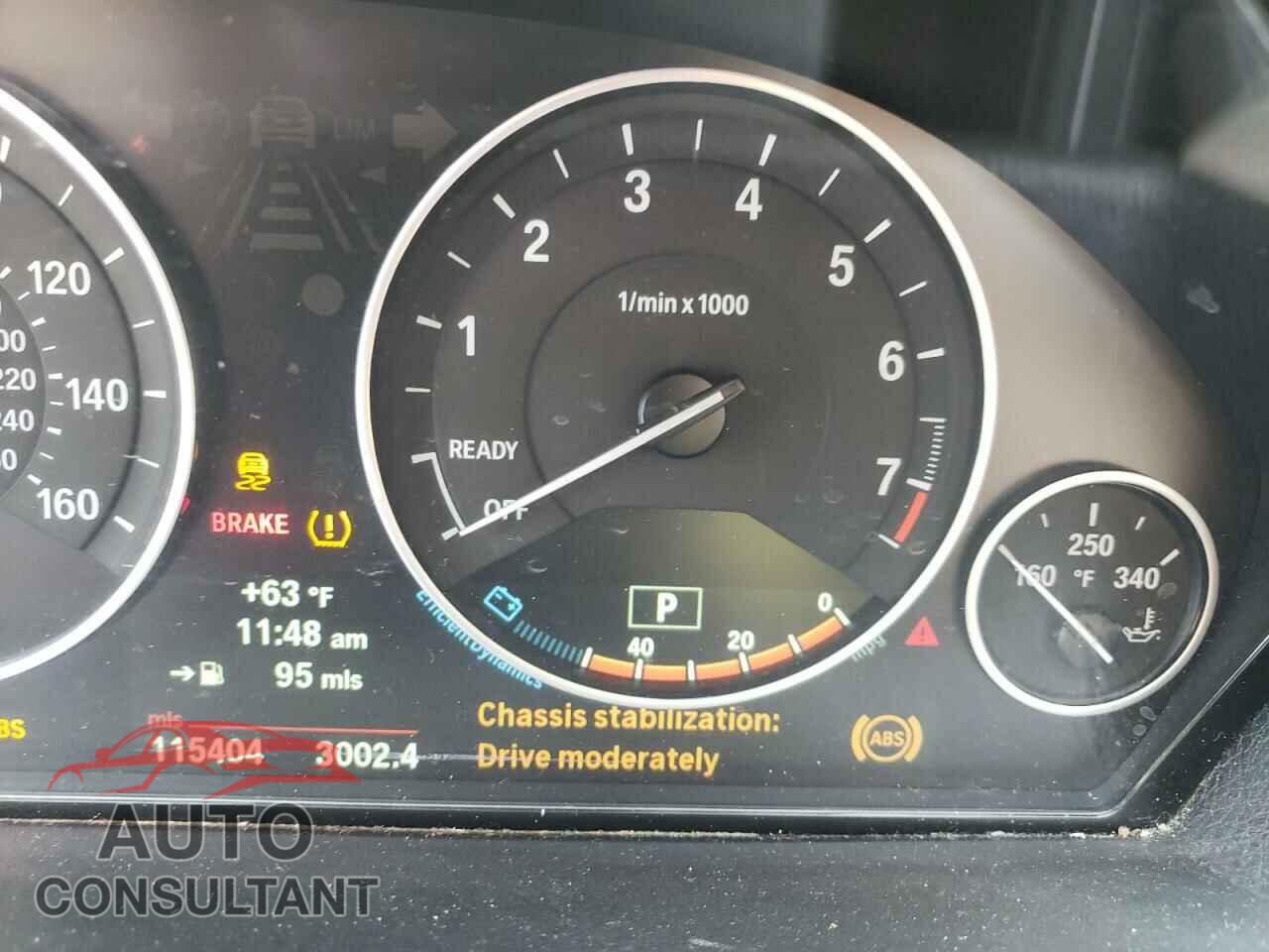 BMW 3 SERIES 2013 - WBA3B5G59DNS04579