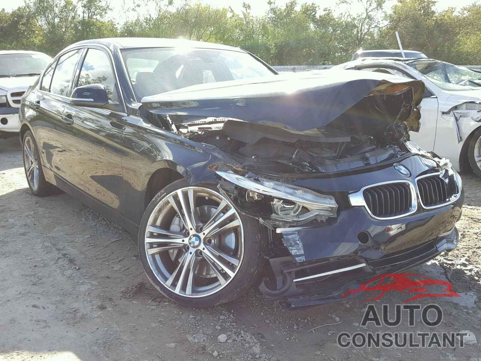 BMW 3 SERIES 2016 - WBA8B3G5XGNT62945