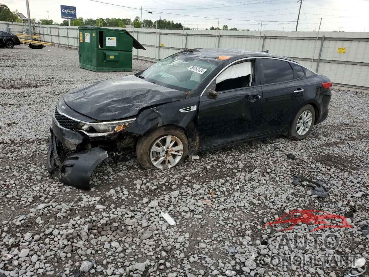 KIA OPTIMA 2016 - 5XXGT4L36GG100504