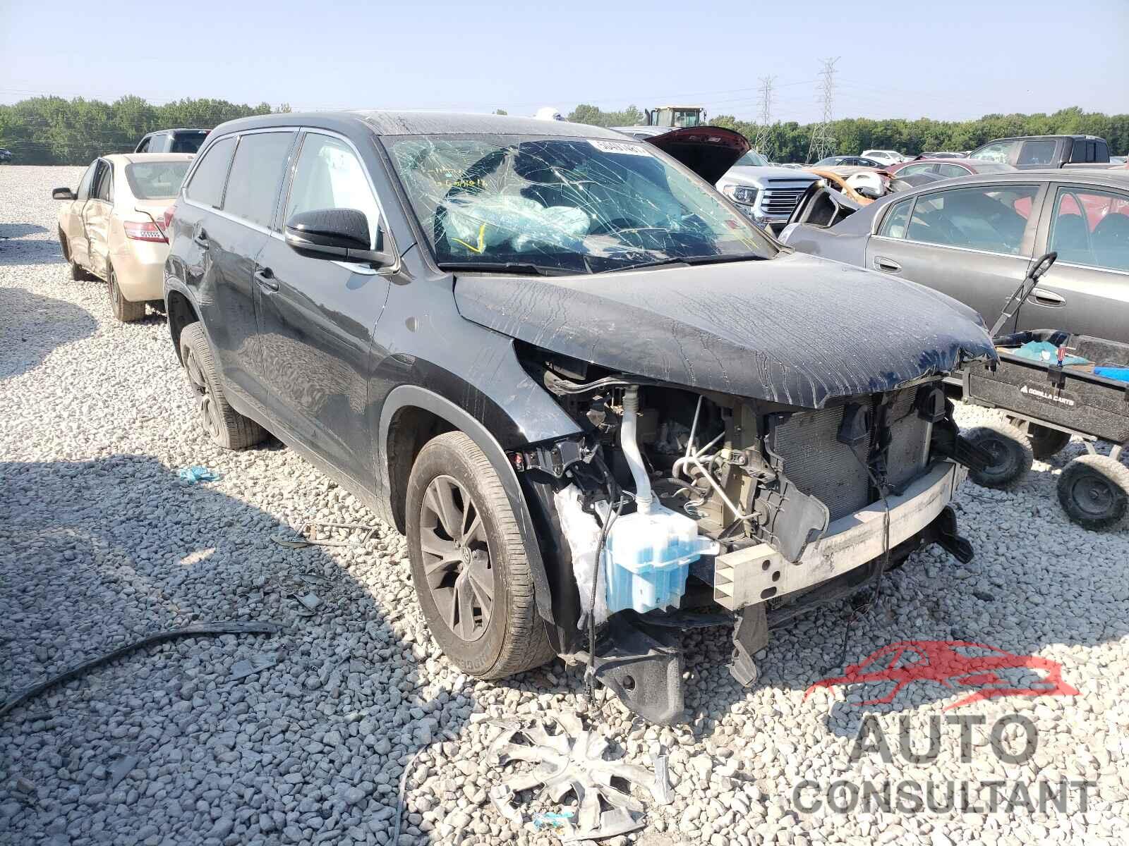 TOYOTA HIGHLANDER 2019 - 5TDZZRFH3KS304650