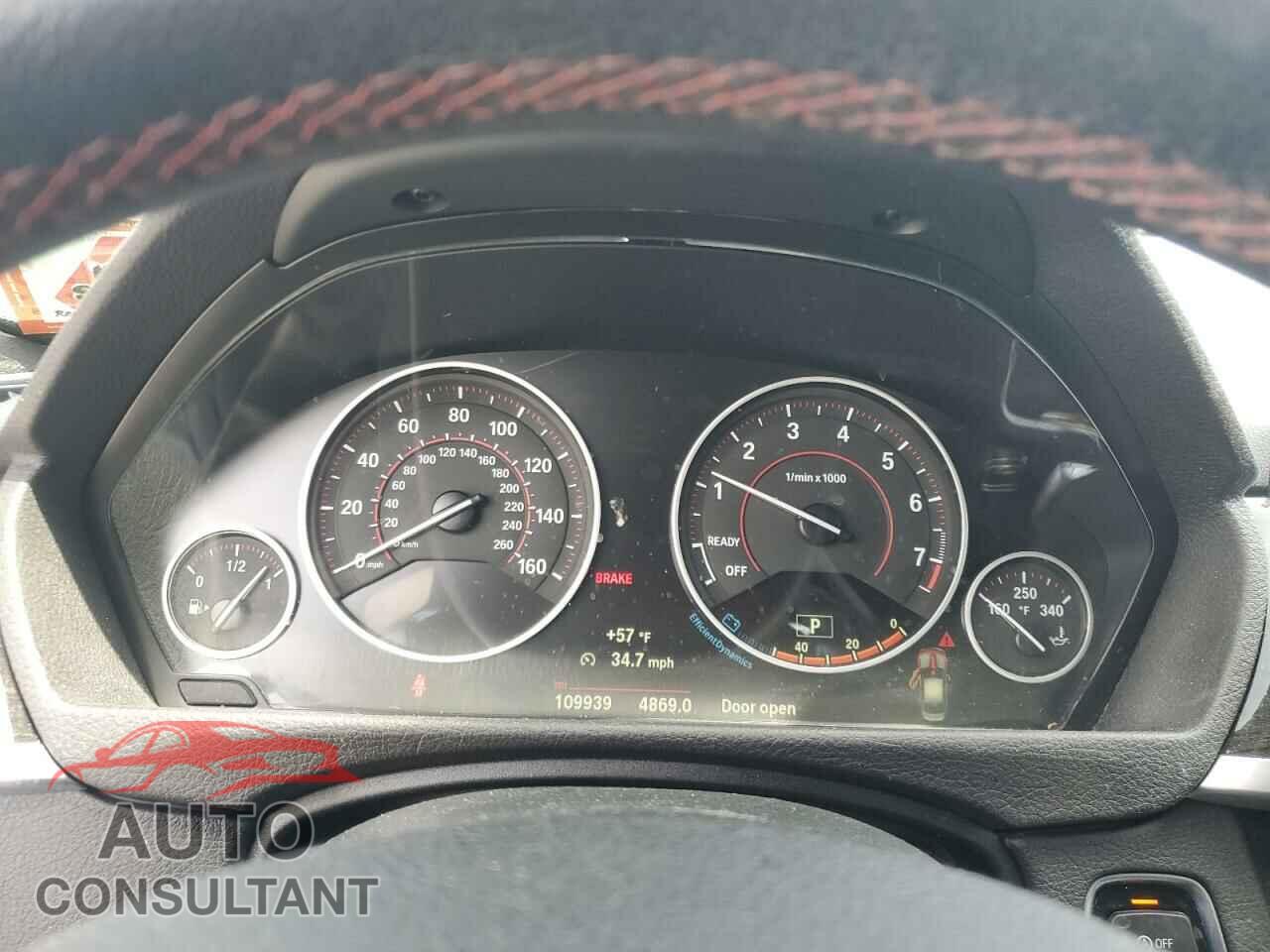 BMW 3 SERIES 2016 - WBA8E3G5XGNU00519