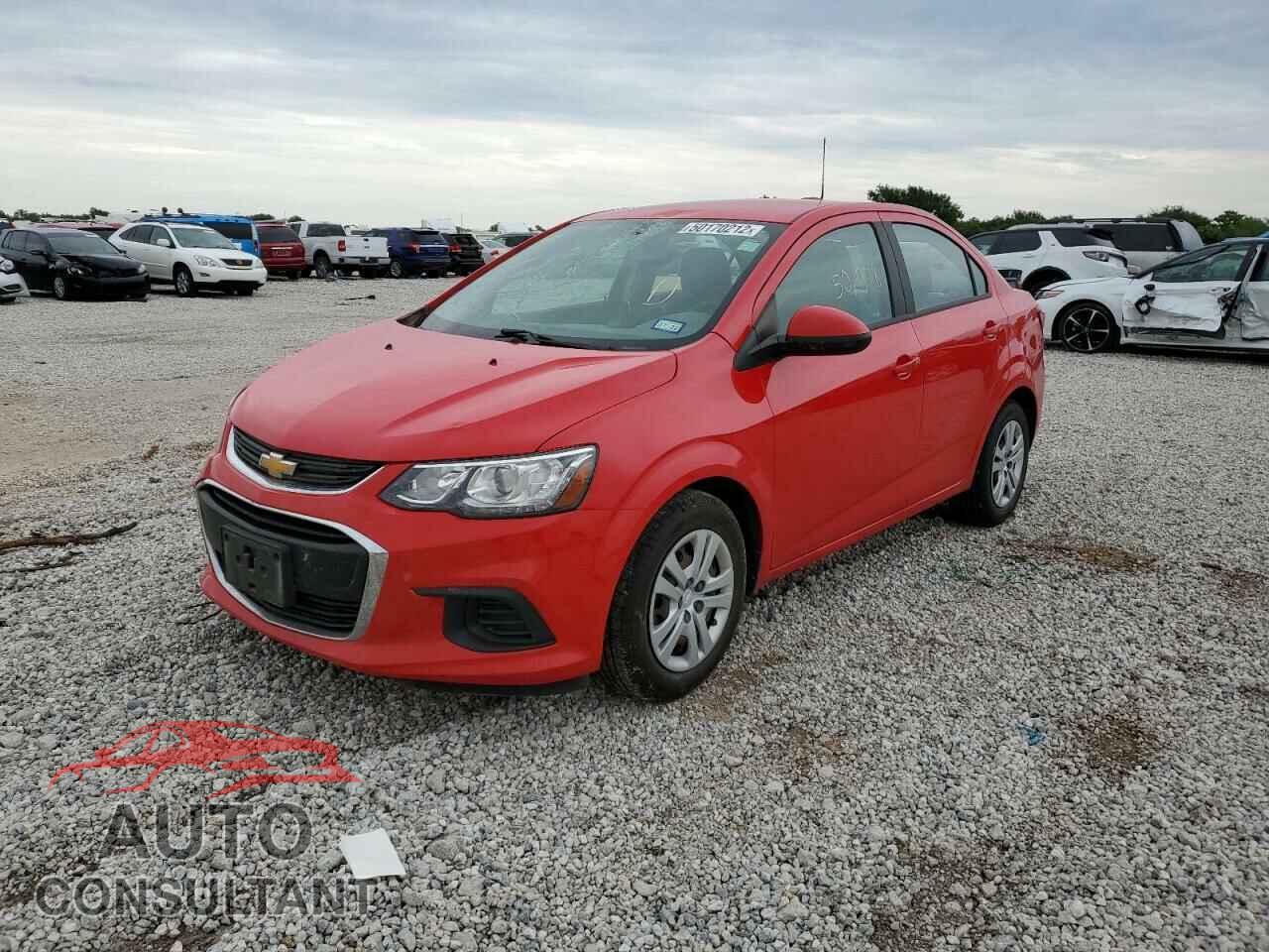 CHEVROLET SONIC 2017 - 1G1JB5SH8H4132581