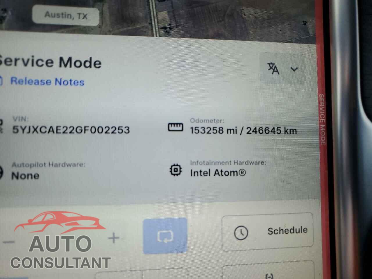 TESLA MODEL X 2016 - 5YJXCAE22GF002253