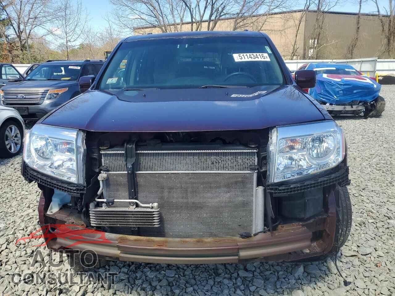 HONDA PILOT 2013 - 5FNYF4H45DB060962