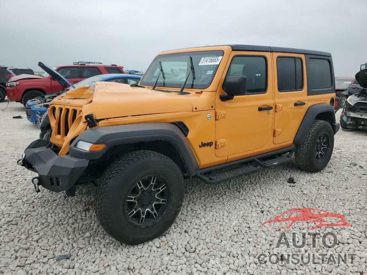 JEEP WRANGLER 2021 - 1C4HJXDN7MW693733