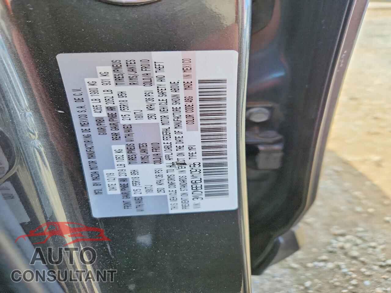 MAZDA CX30 2020 - 3MVDMBEM6LM109155