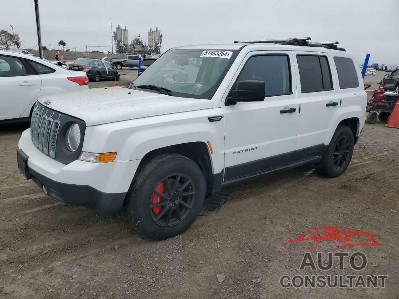 JEEP PATRIOT 2017 - 1C4NJPBA6HD133027