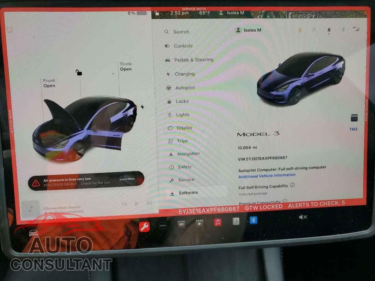 TESLA MODEL 3 2023 - 5YJ3E1EAXPF680667