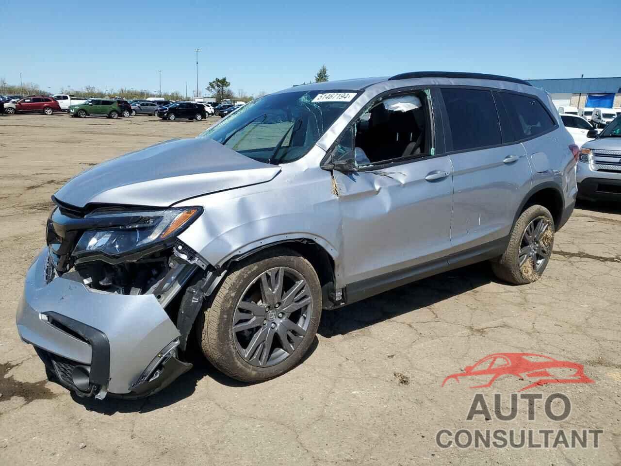 HONDA PILOT 2022 - 5FNYF6H32NB019158