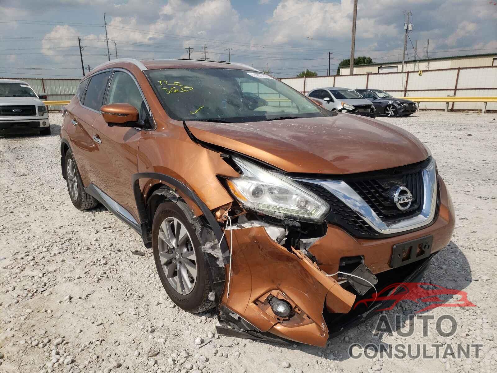 NISSAN MURANO 2016 - 5N1AZ2MG3GN107730