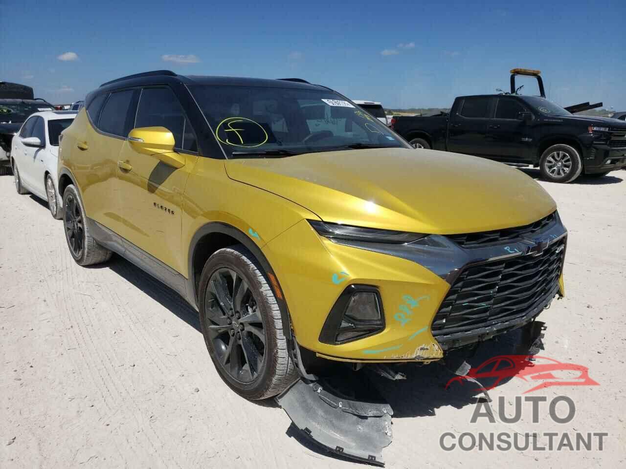 CHEVROLET BLAZER 2022 - 3GNKBKRS2NS136298