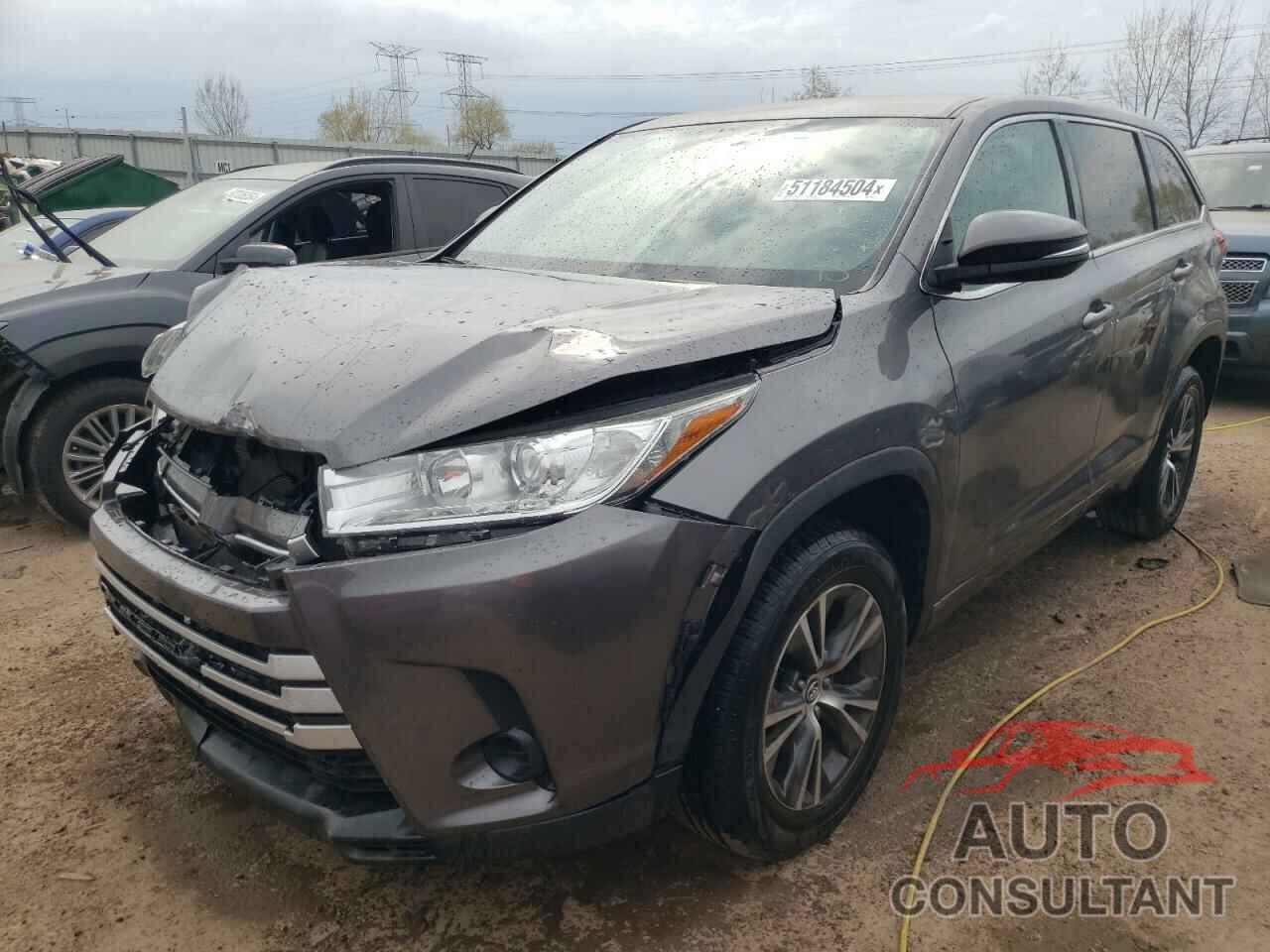 TOYOTA HIGHLANDER 2018 - 5TDZZRFH6JS251277