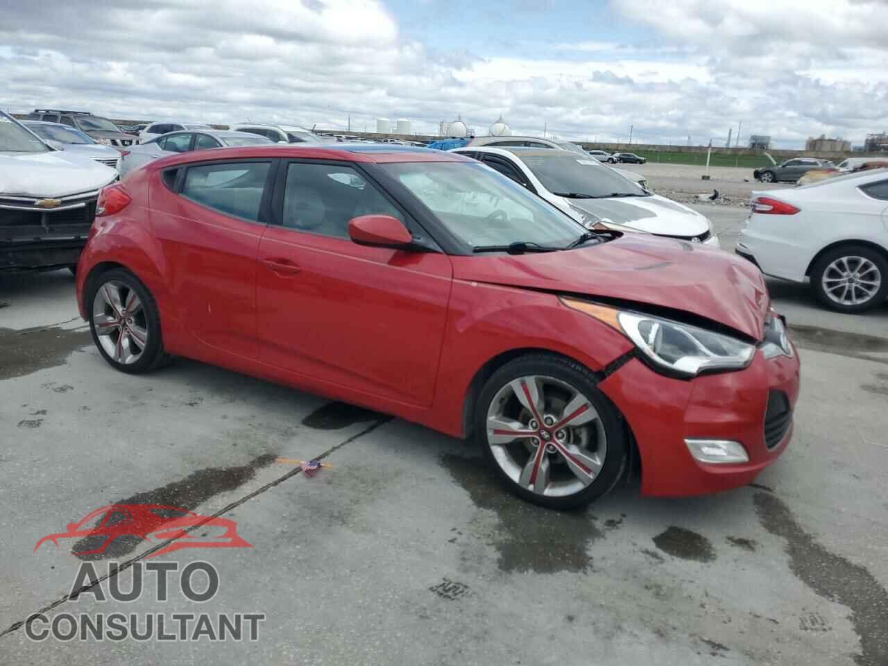 HYUNDAI VELOSTER 2013 - KMHTC6AD4DU121925