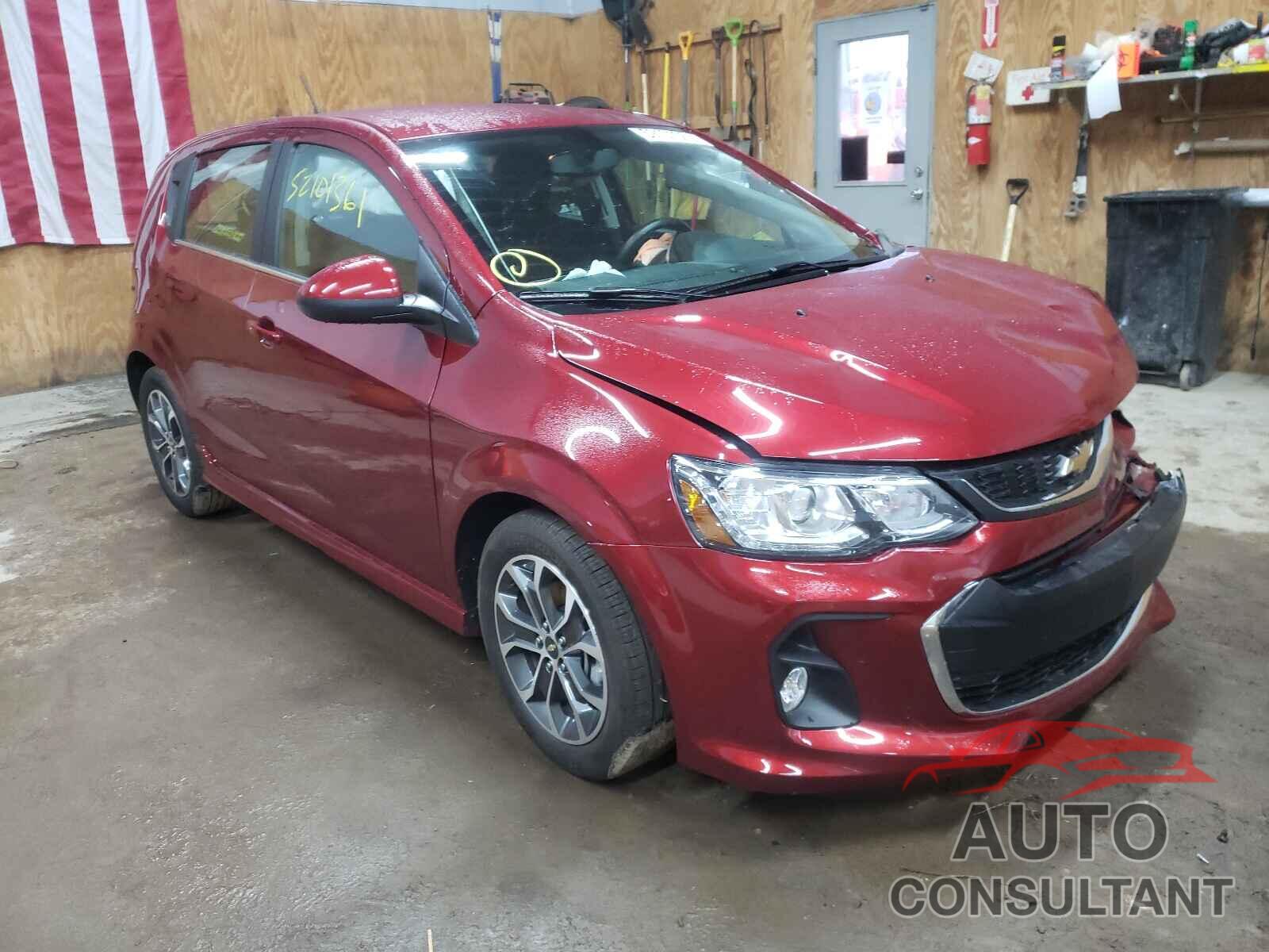 CHEVROLET SONIC 2017 - 1G1JD6SH7H4155561