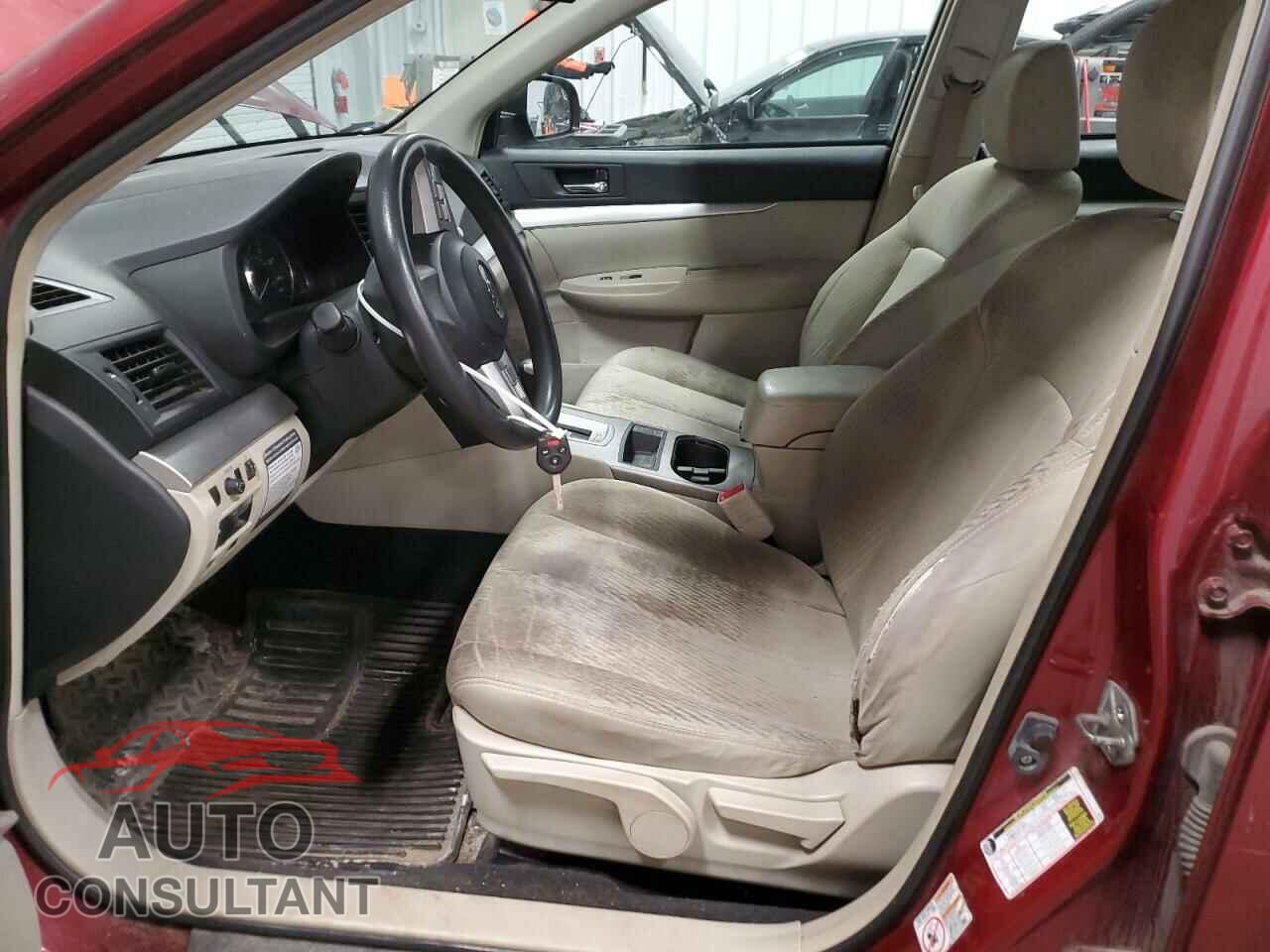 SUBARU OUTBACK 2011 - 4S4BRBAC8B3346880