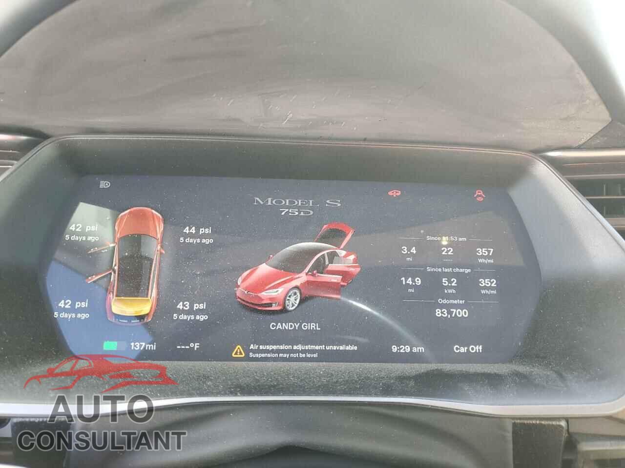 TESLA MODEL S 2018 - 5YJSA1E24JF257140