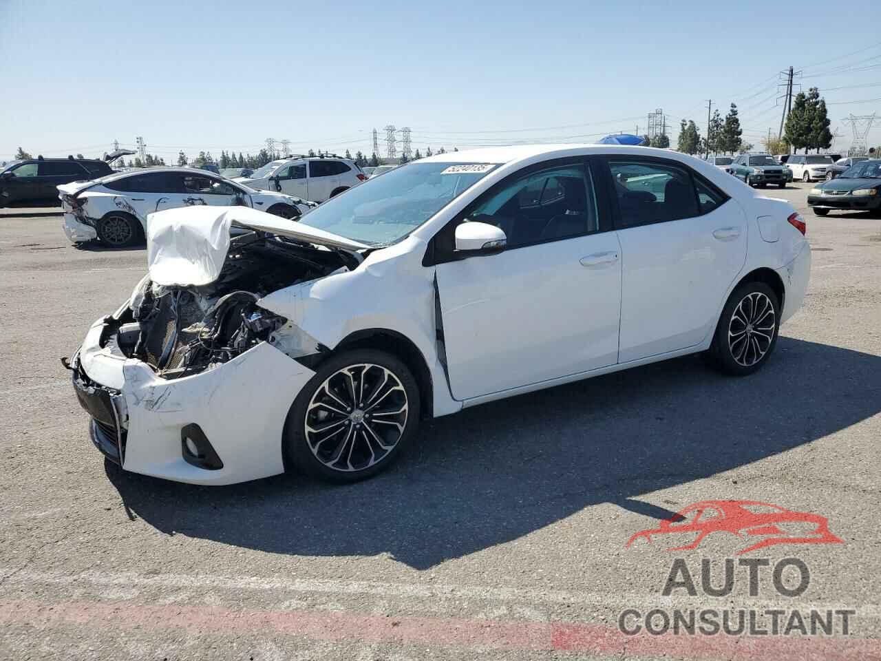 TOYOTA COROLLA 2015 - 2T1BURHE1FC448053