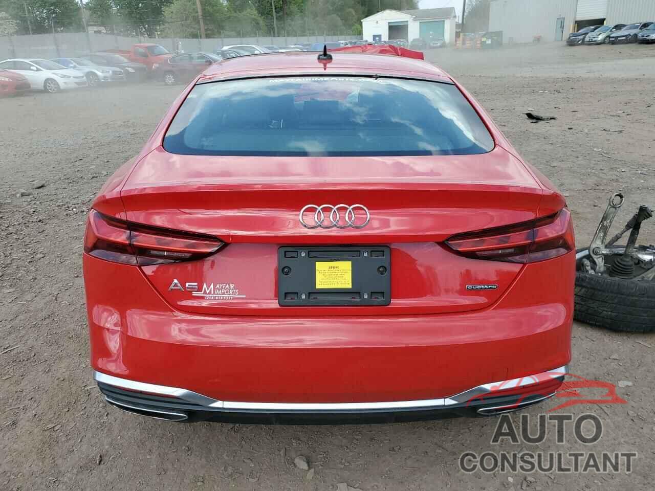 AUDI A5 2021 - WAUDACF5XMA053465