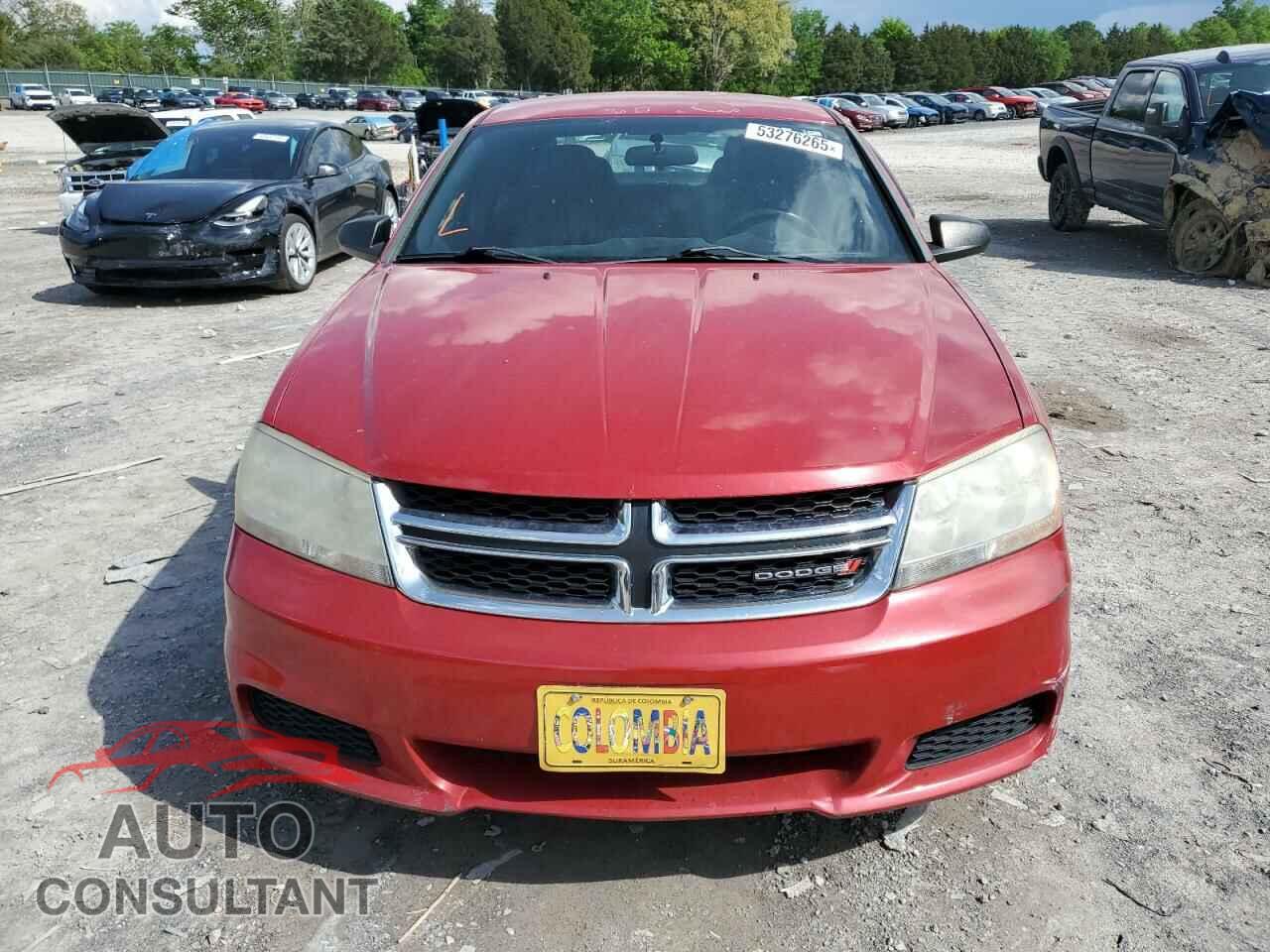 DODGE AVENGER 2013 - 1C3CDZAG3DN748739