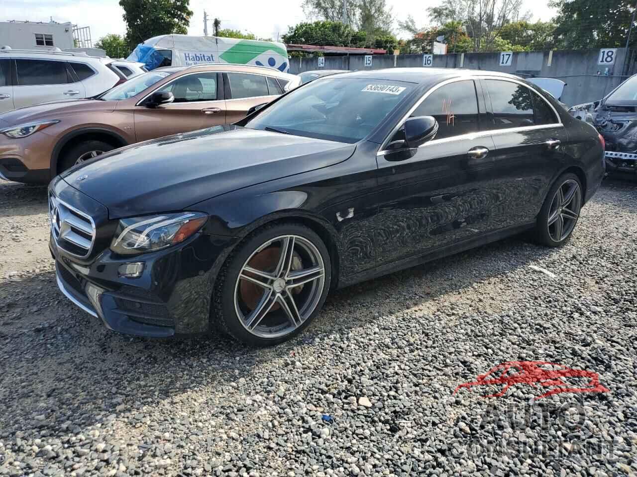MERCEDES-BENZ E-CLASS 2018 - WDDZF4JB1JA368041
