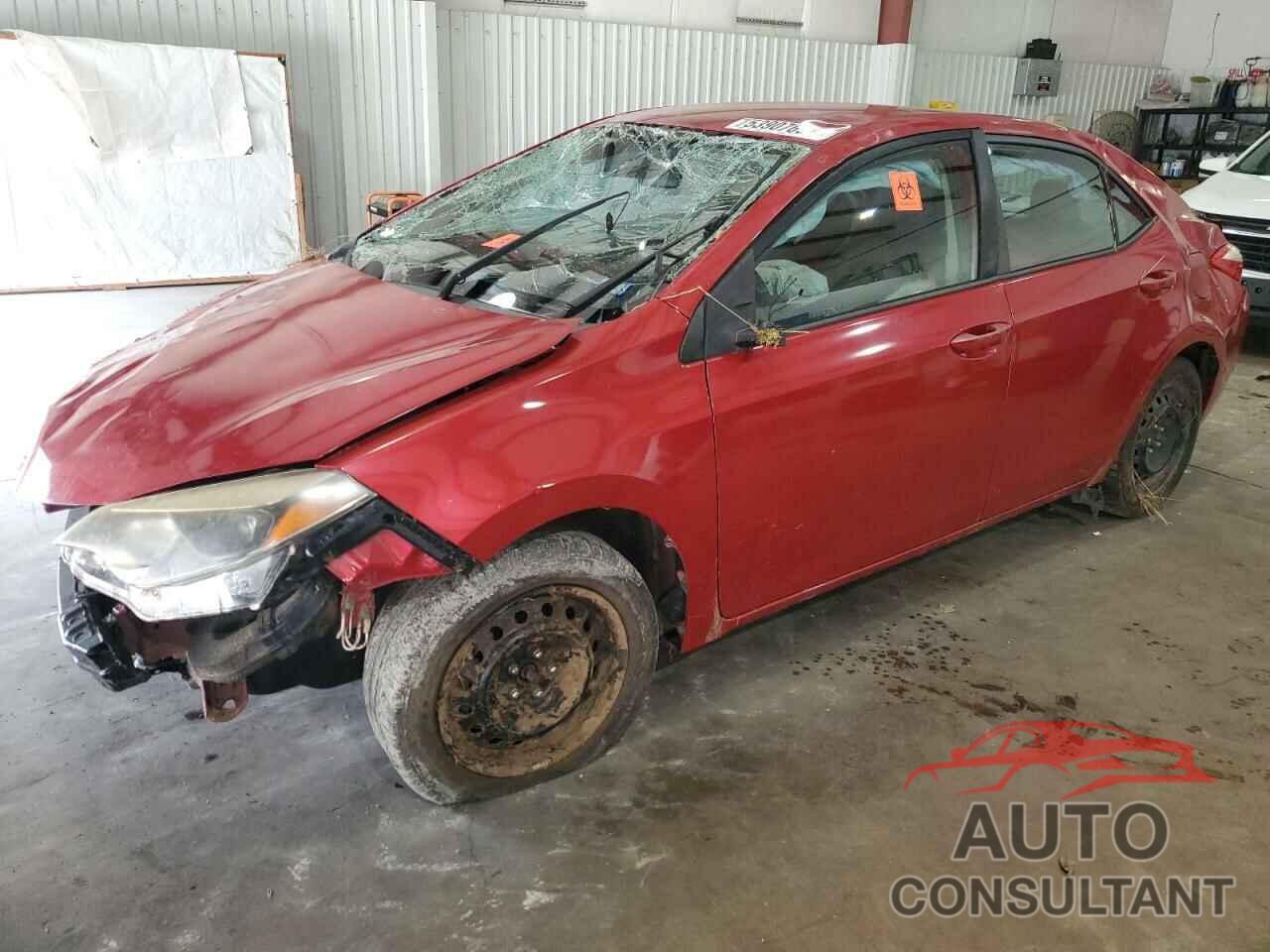 TOYOTA COROLLA 2016 - 5YFBURHE8GP367505