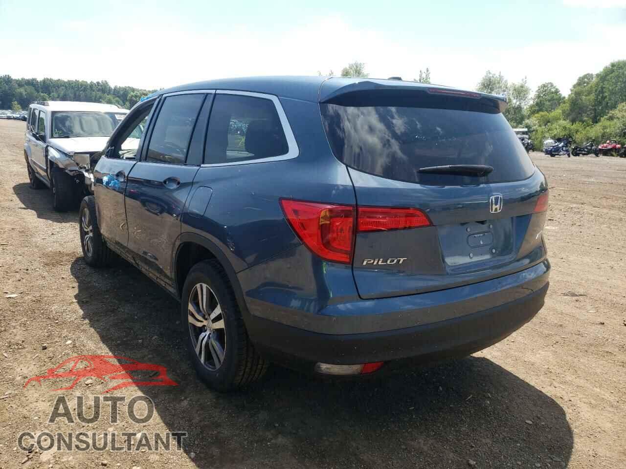 HONDA PILOT 2017 - 5FNYF6H50HB101377
