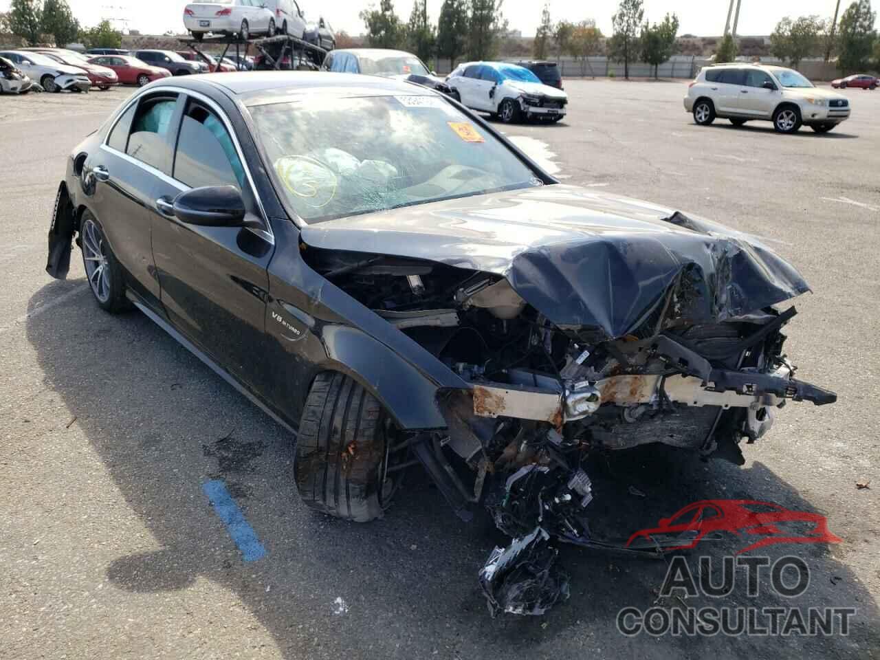 MERCEDES-BENZ C-CLASS 2018 - 55SWF8GBXJU273169