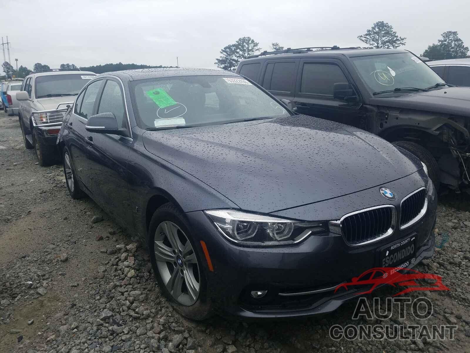 BMW 3 SERIES 2018 - WBA8E1C57JA178496