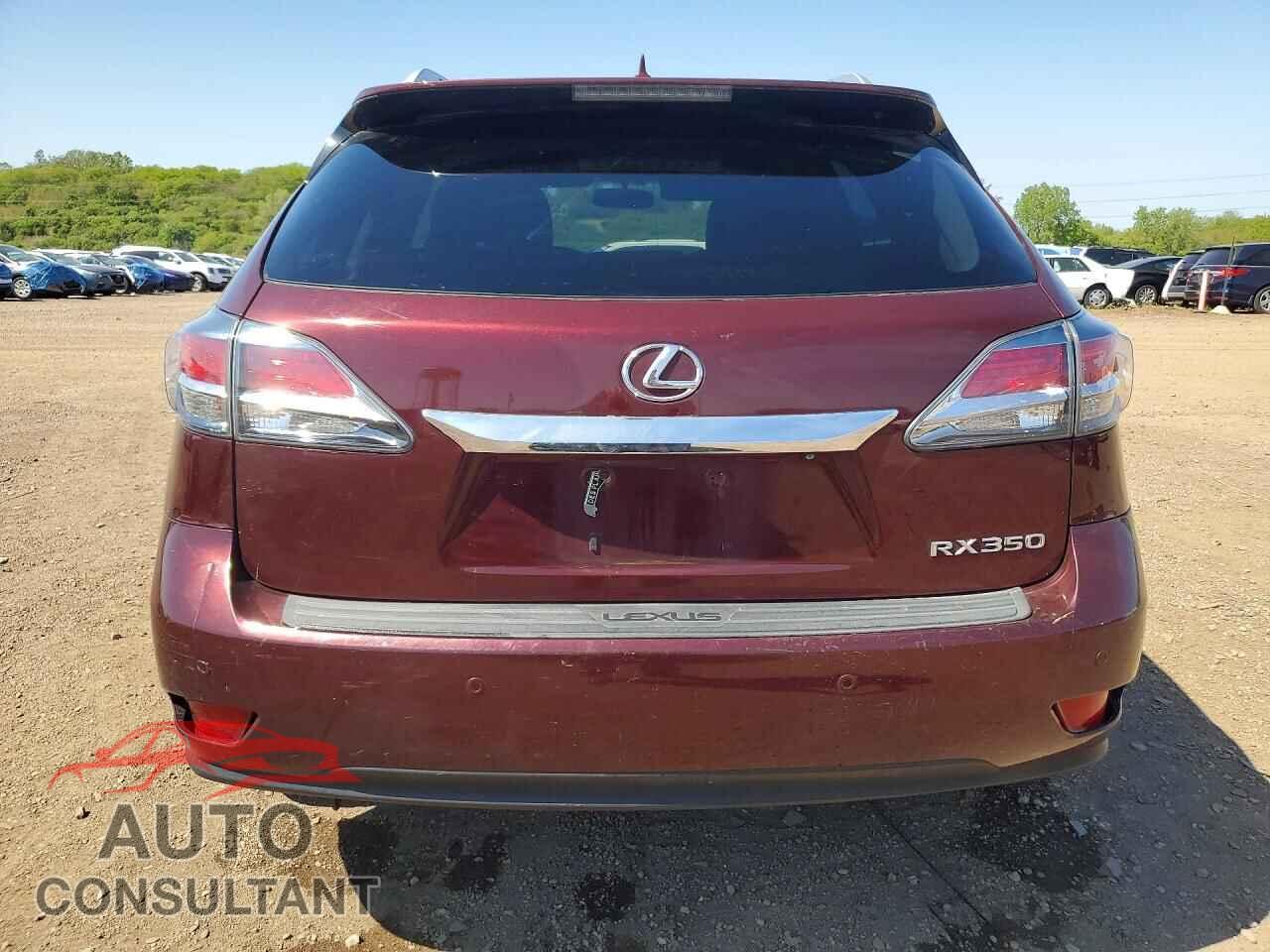 LEXUS RX350 2013 - 2T2BK1BA2DC218155