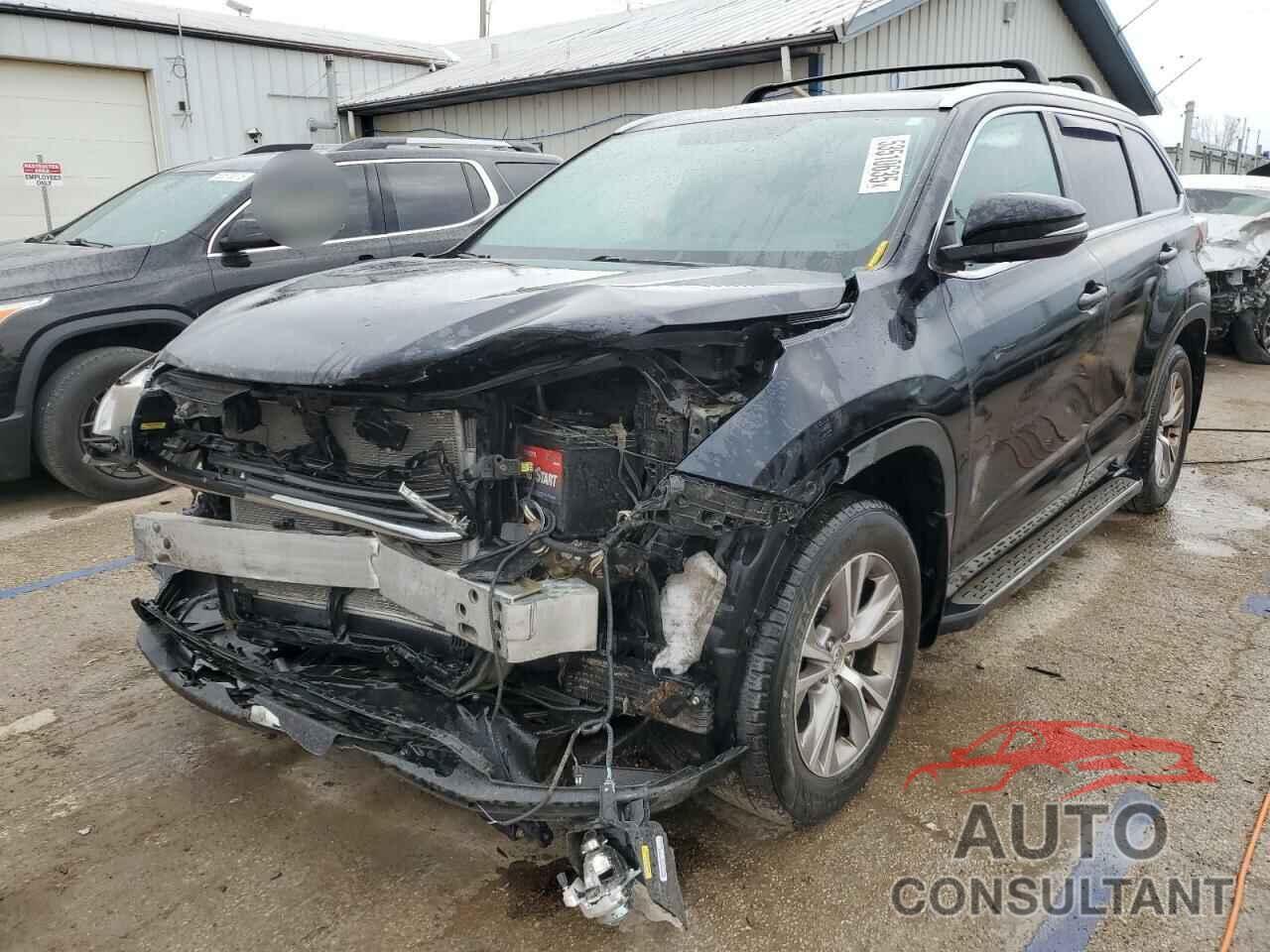 TOYOTA HIGHLANDER 2015 - 5TDJKRFH4FS187698