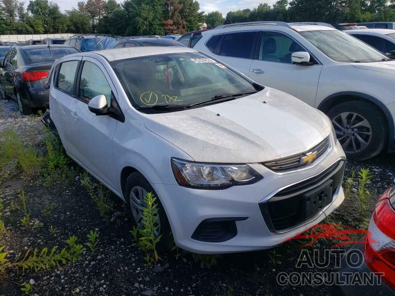 CHEVROLET SONIC 2017 - 1G1JG6SHXH4152693