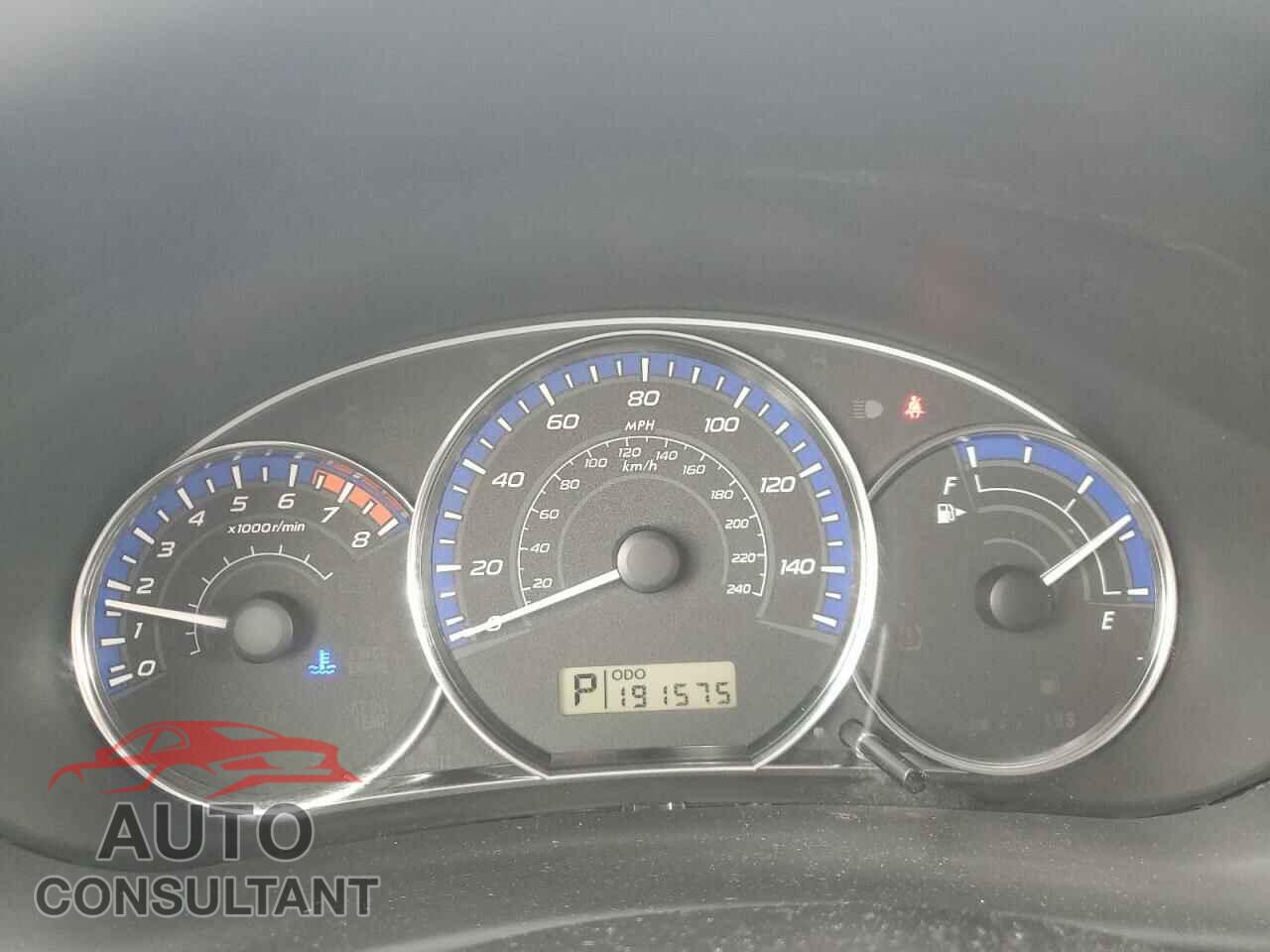 SUBARU FORESTER 2012 - JF2SHBBC1CH411354