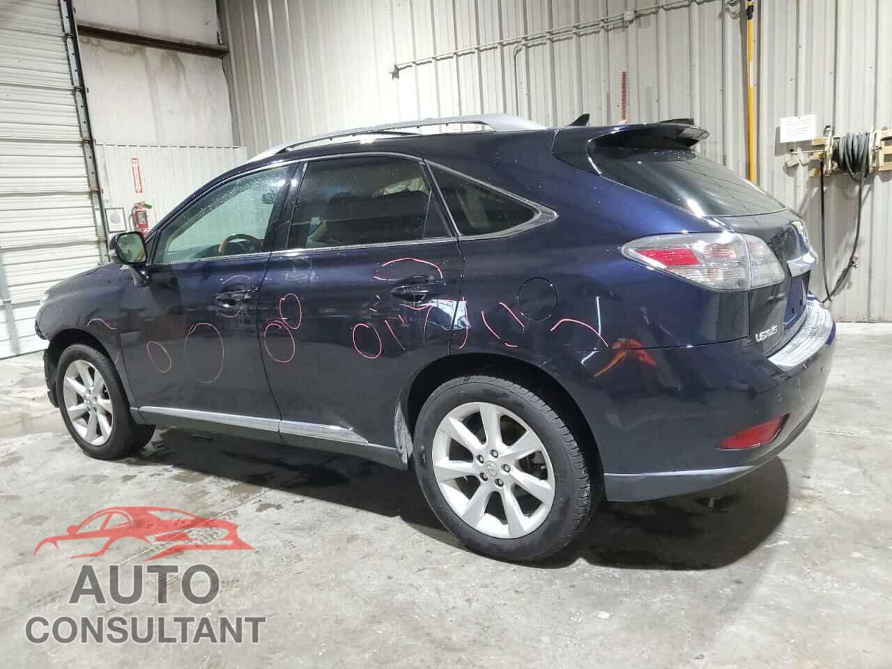 LEXUS RX350 2010 - 2T2BK1BA8AC036715