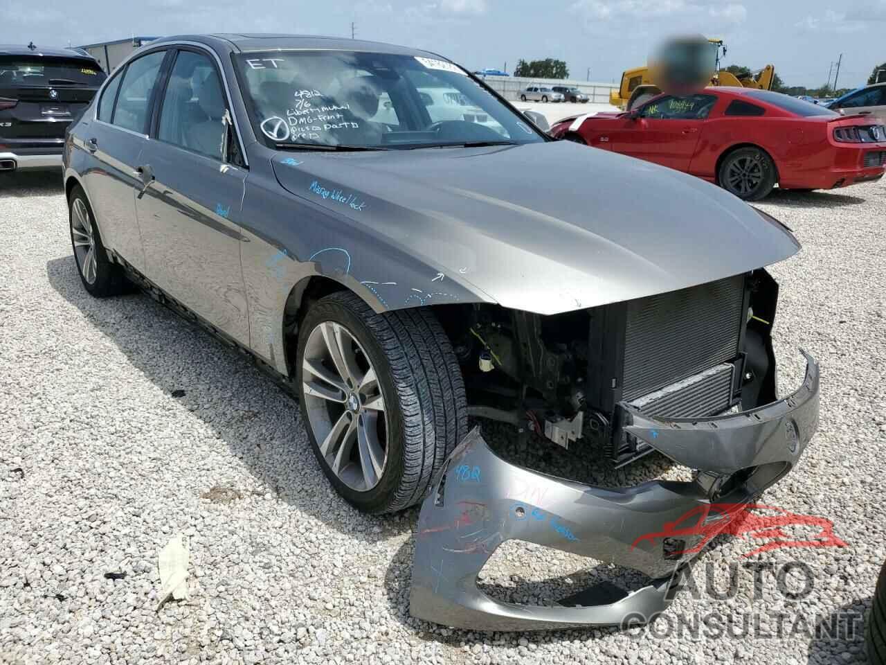BMW 3 SERIES 2016 - WBA8E9G57GNU27860