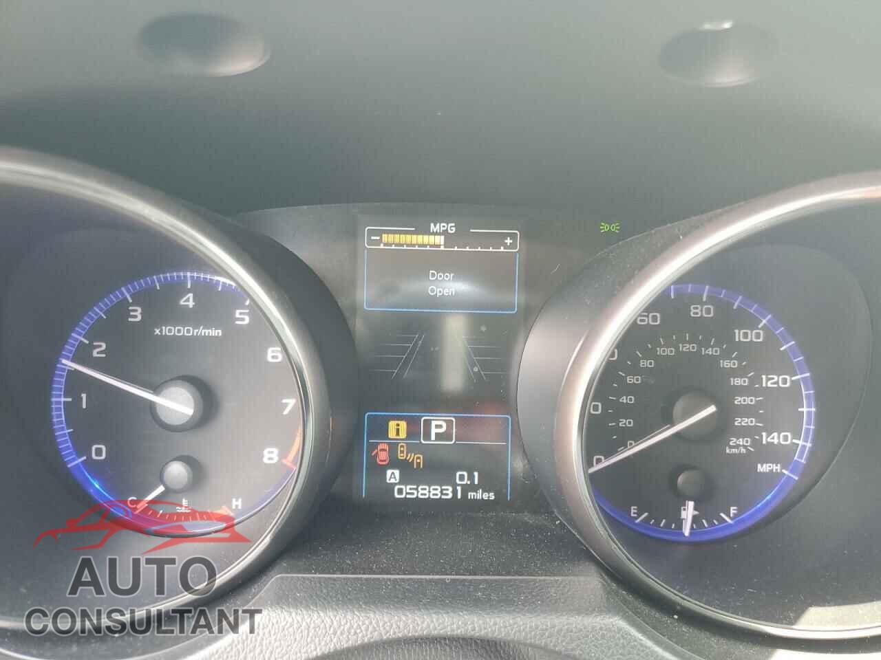SUBARU OUTBACK 2019 - 4S4BSAFC6K3368237
