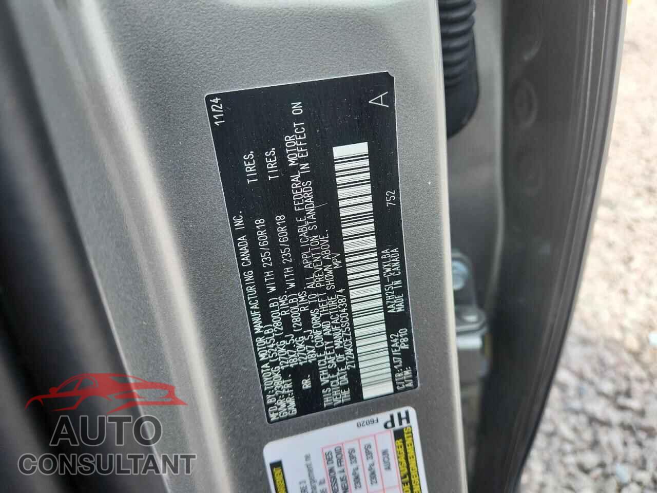 LEXUS NX 2025 - 2T2AKCEZ5SC043874