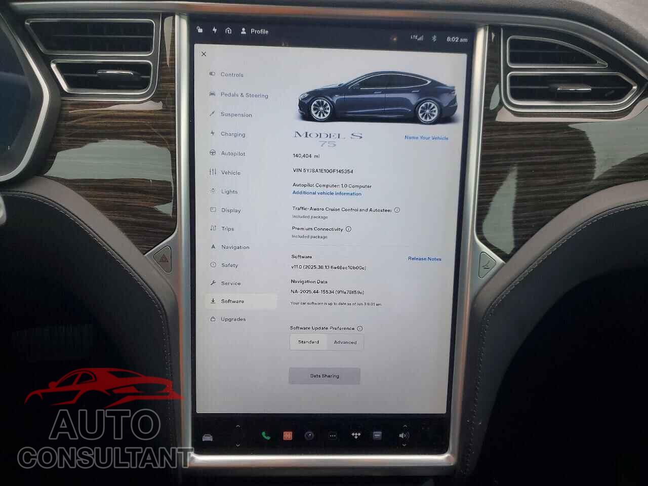 TESLA MODEL S 2016 - 5YJSA1E10GF145354