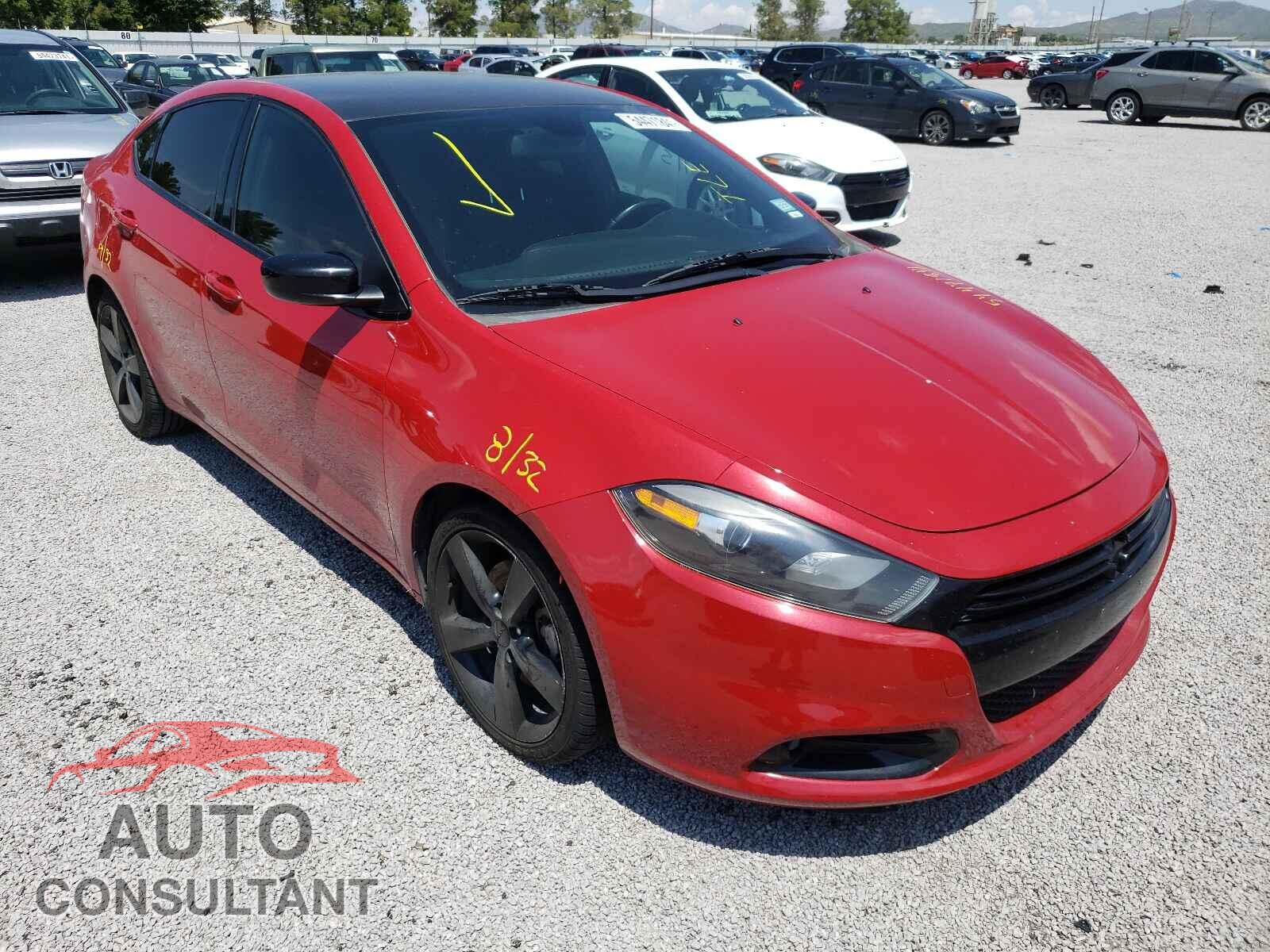 DODGE DART 2016 - 1C3CDFBB3GD516167