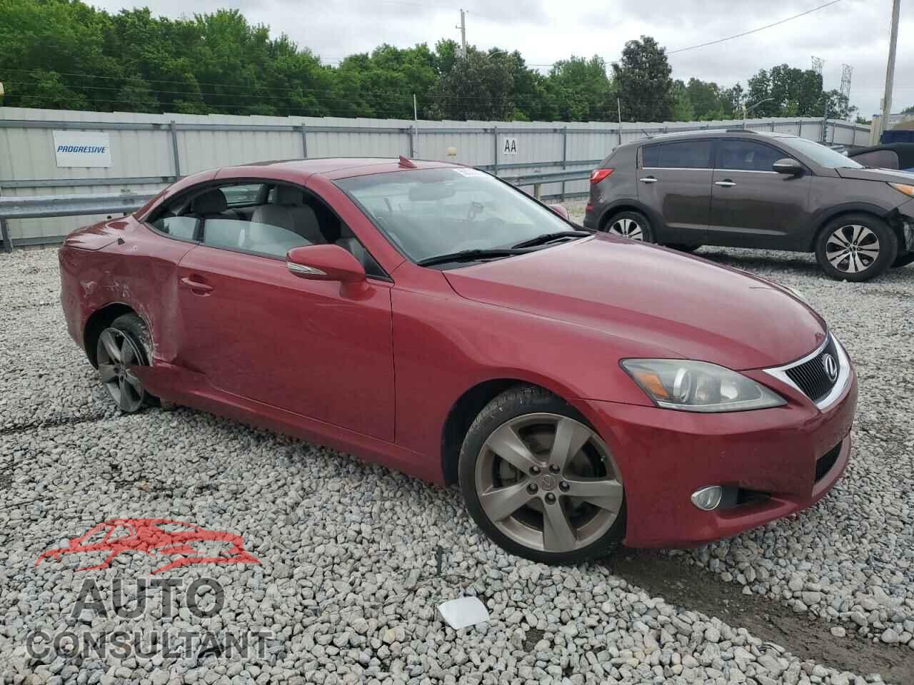 LEXUS IS 2011 - JTHFF2C21B2520084