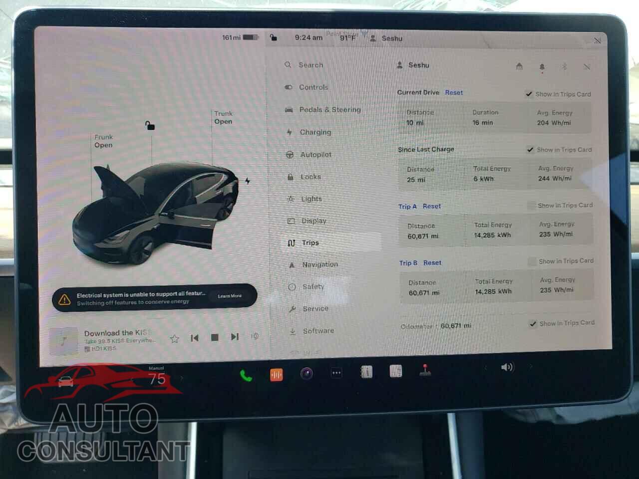 TESLA MODEL 3 2018 - 5YJ3E1EA9JF171516